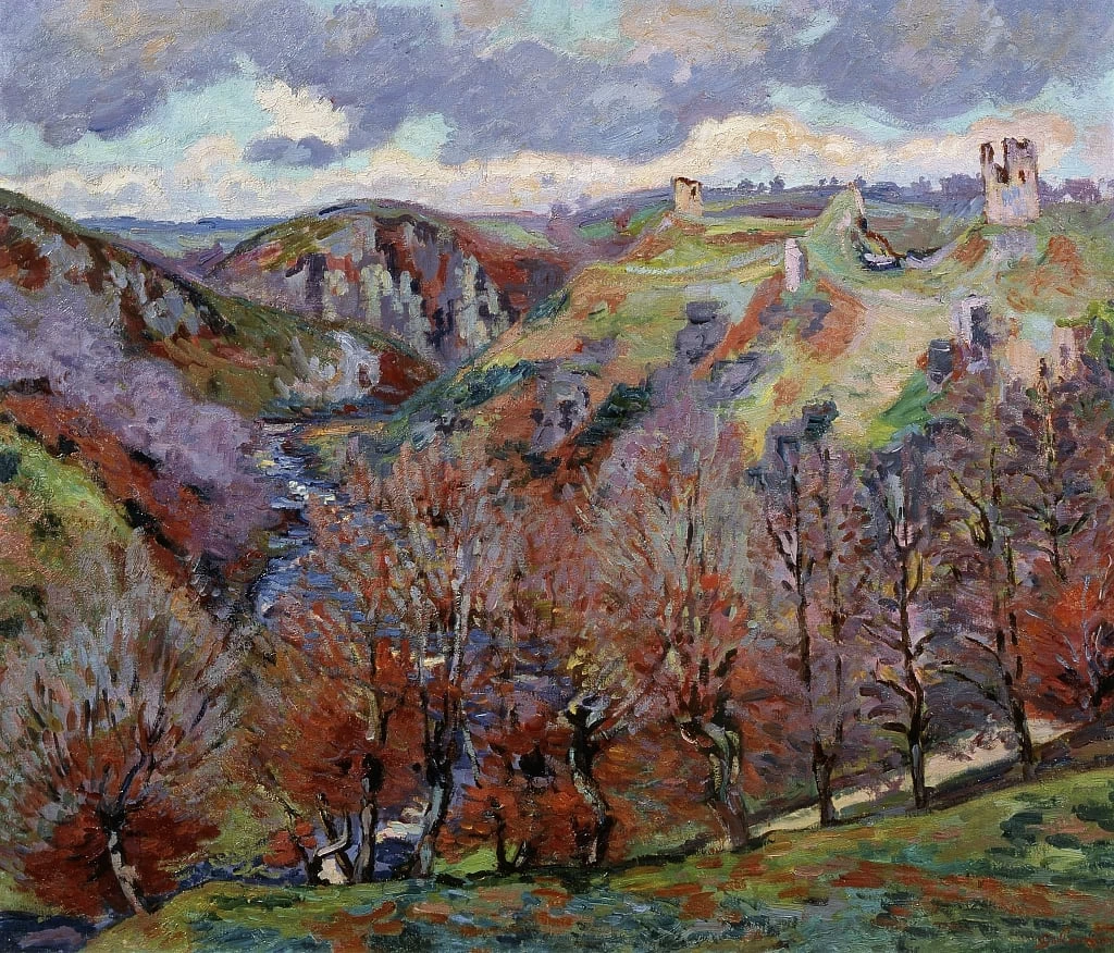 Paesaggio con rovine, 1897
